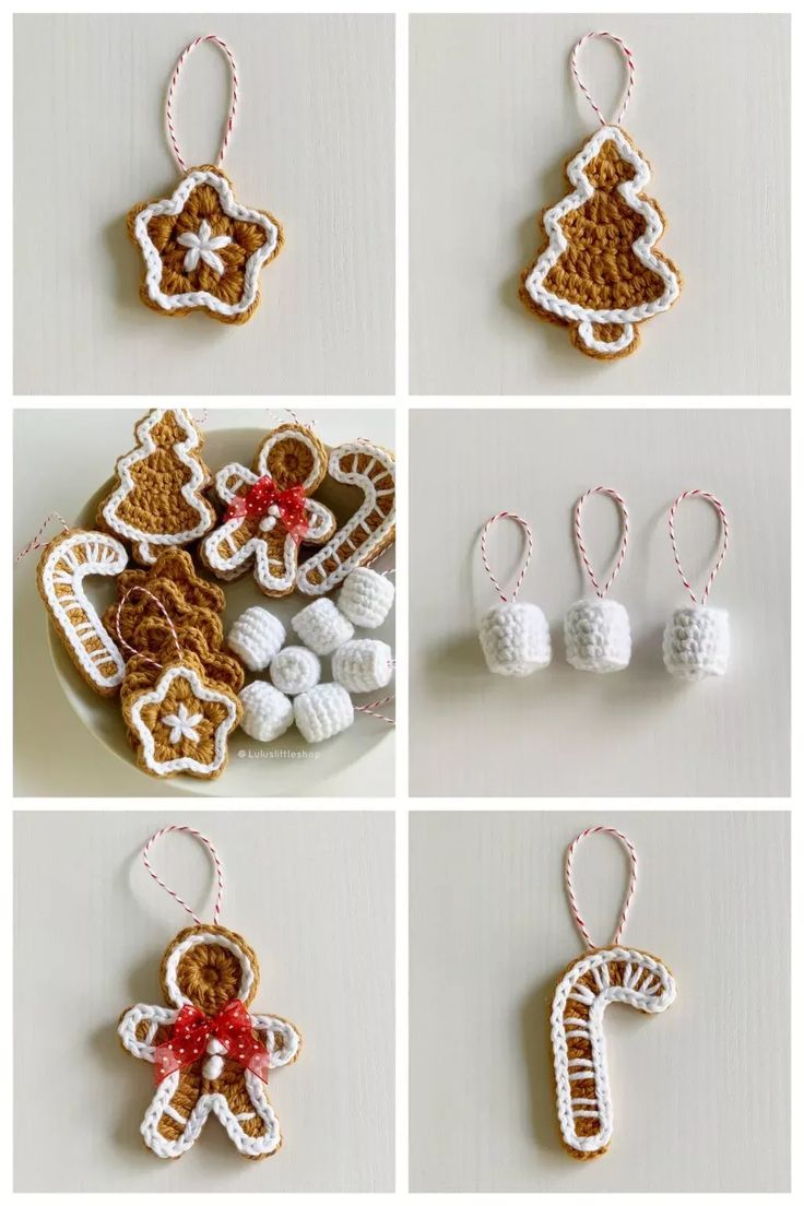 gingerbread crochet christmas ideas 3