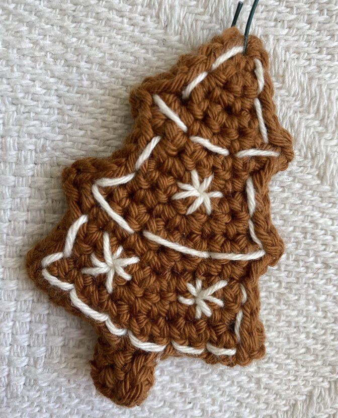 gingerbread crochet christmas ideas 7