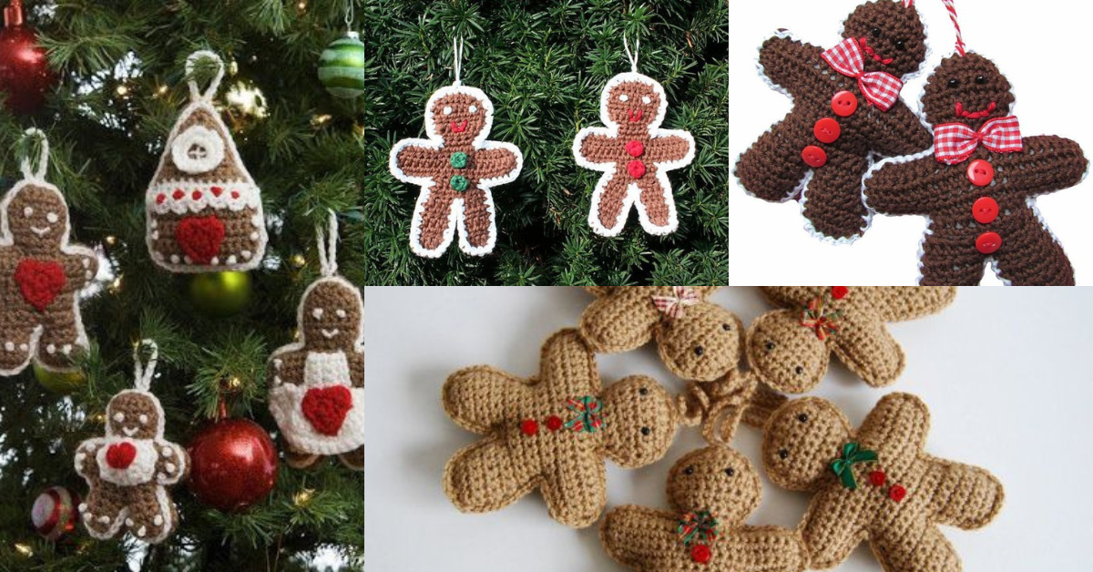 gingerbread man crochet tutorial