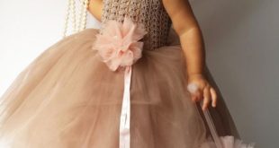 girl dress with crochet top and tulle skirt ideas 10