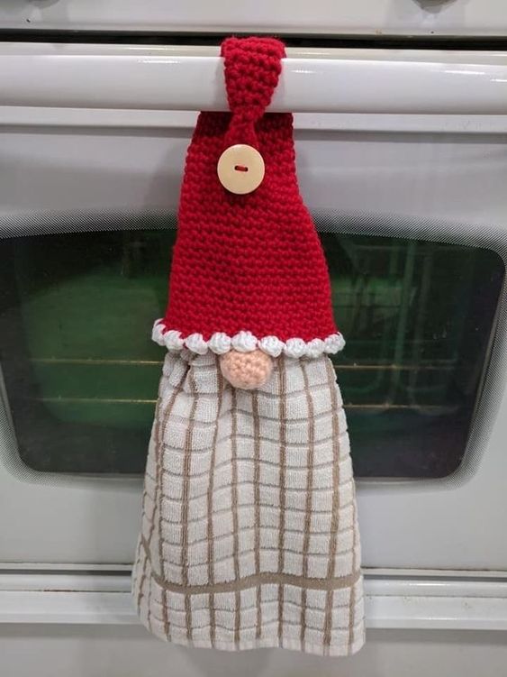 gnome towel topper crochet tutorial