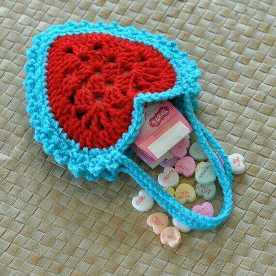 granny purse crochet pattern 7