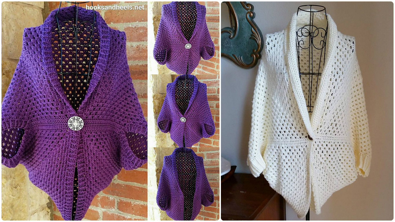 granny shrug crochet