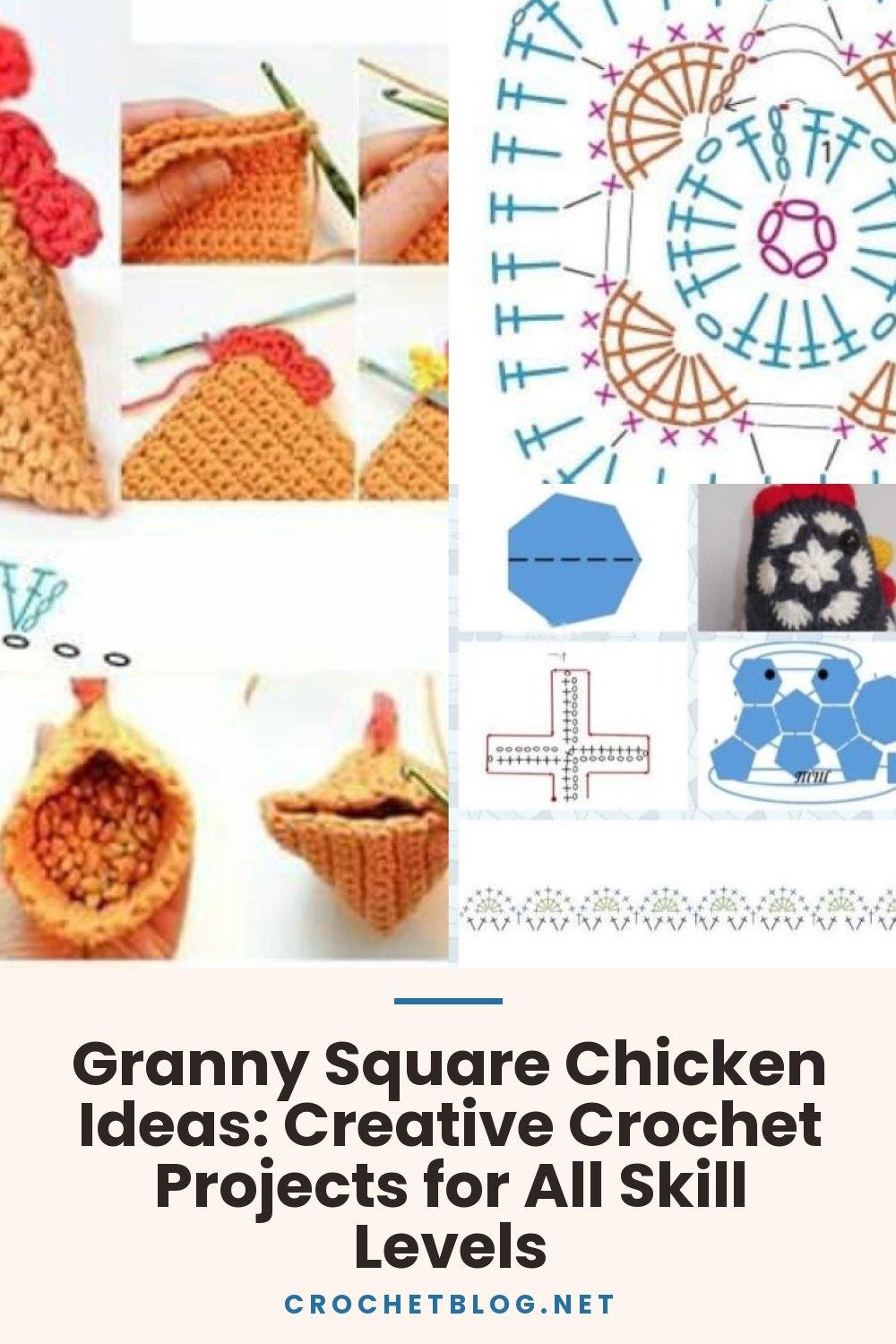 Granny Square Chicken Ideas: Creative Crochet Projects for All Skill Levels