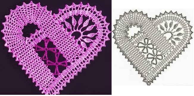 graphics of crochet hearts 3