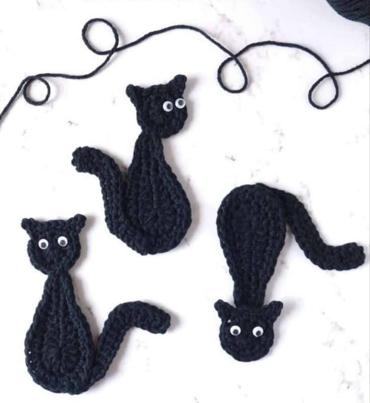 halloween crochet chain 4