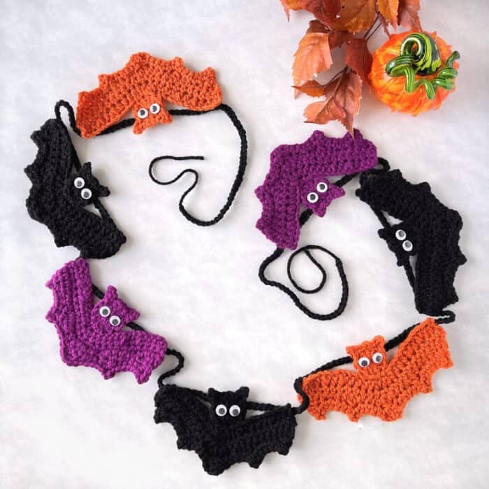 halloween crochet chain 8