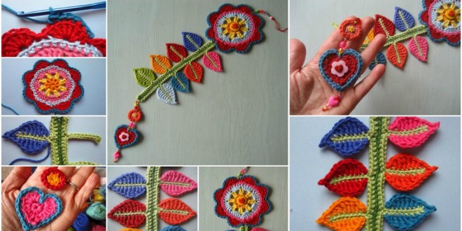 happy flower crochet