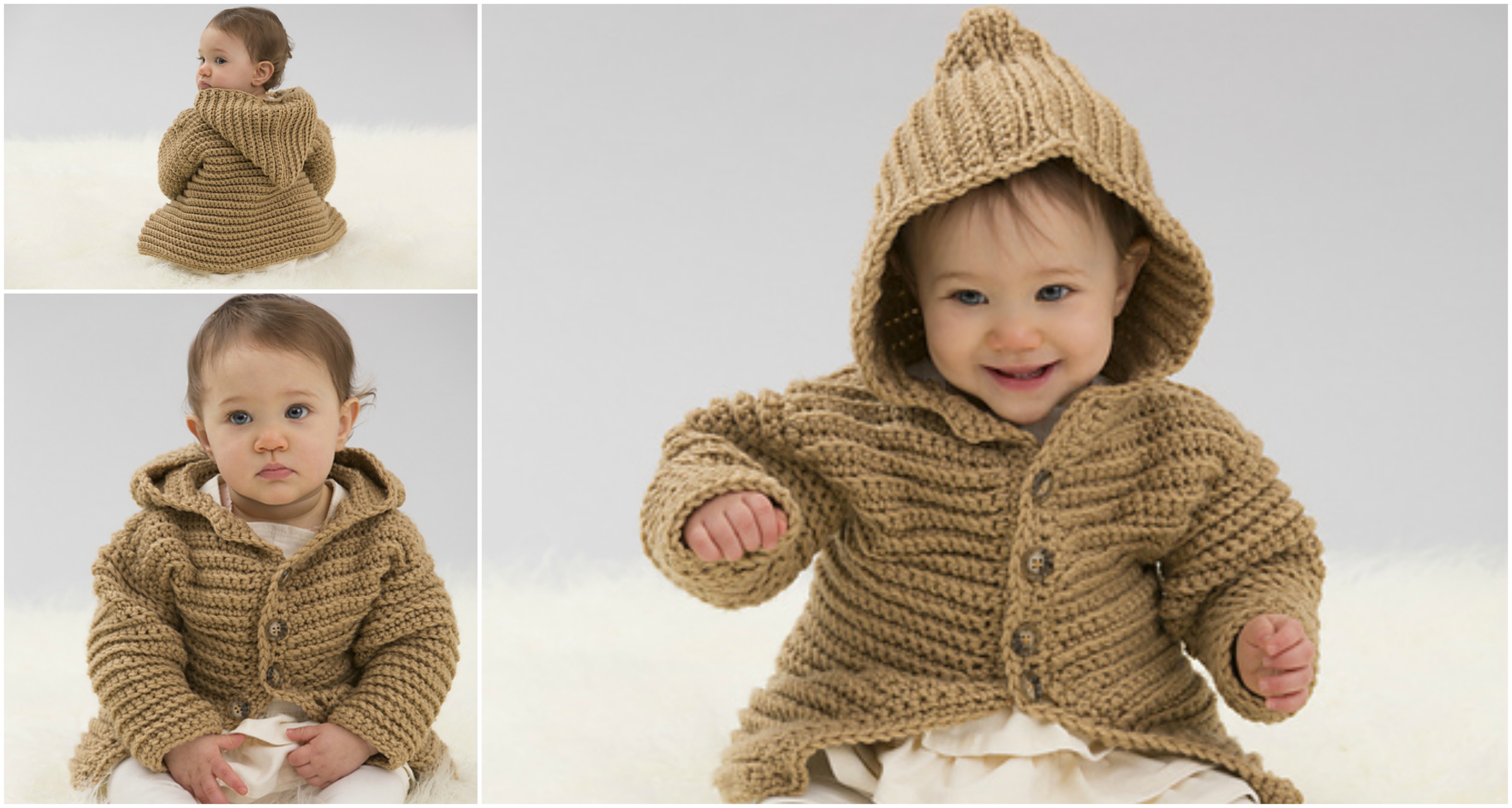 hooded playful cardi