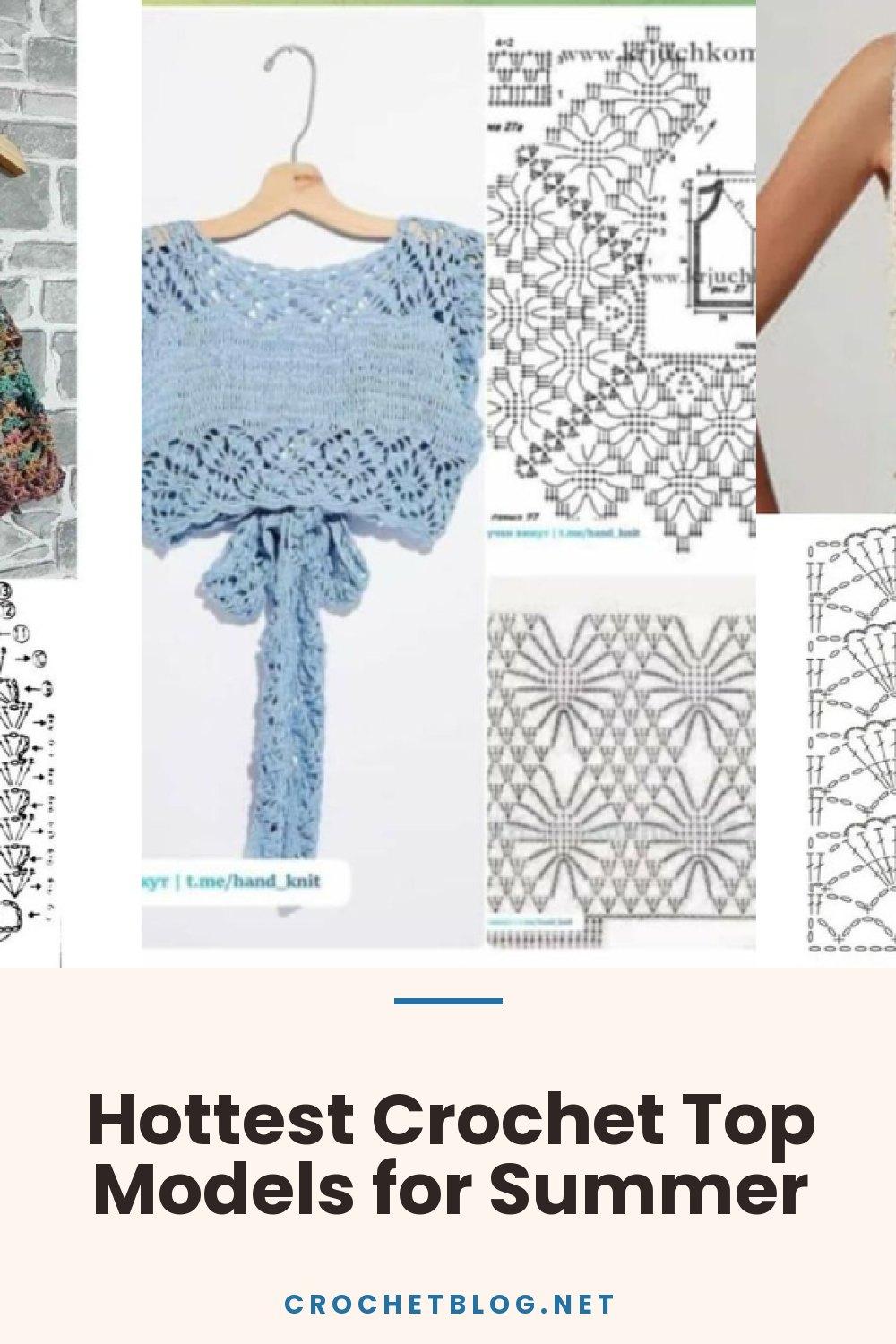 Hottest Crochet Top Models for Summer