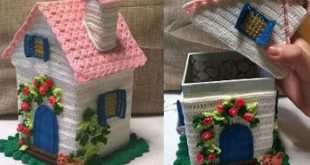 houses made in crochet ideas and video 11