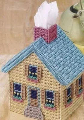 houses made in crochet ideas and video 4