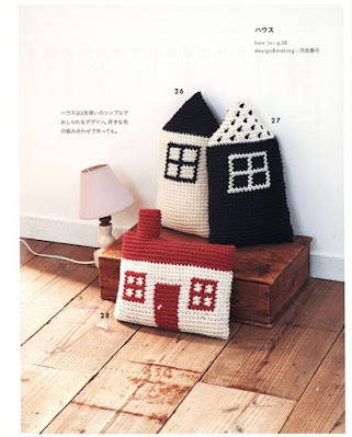 houses made in crochet ideas and video