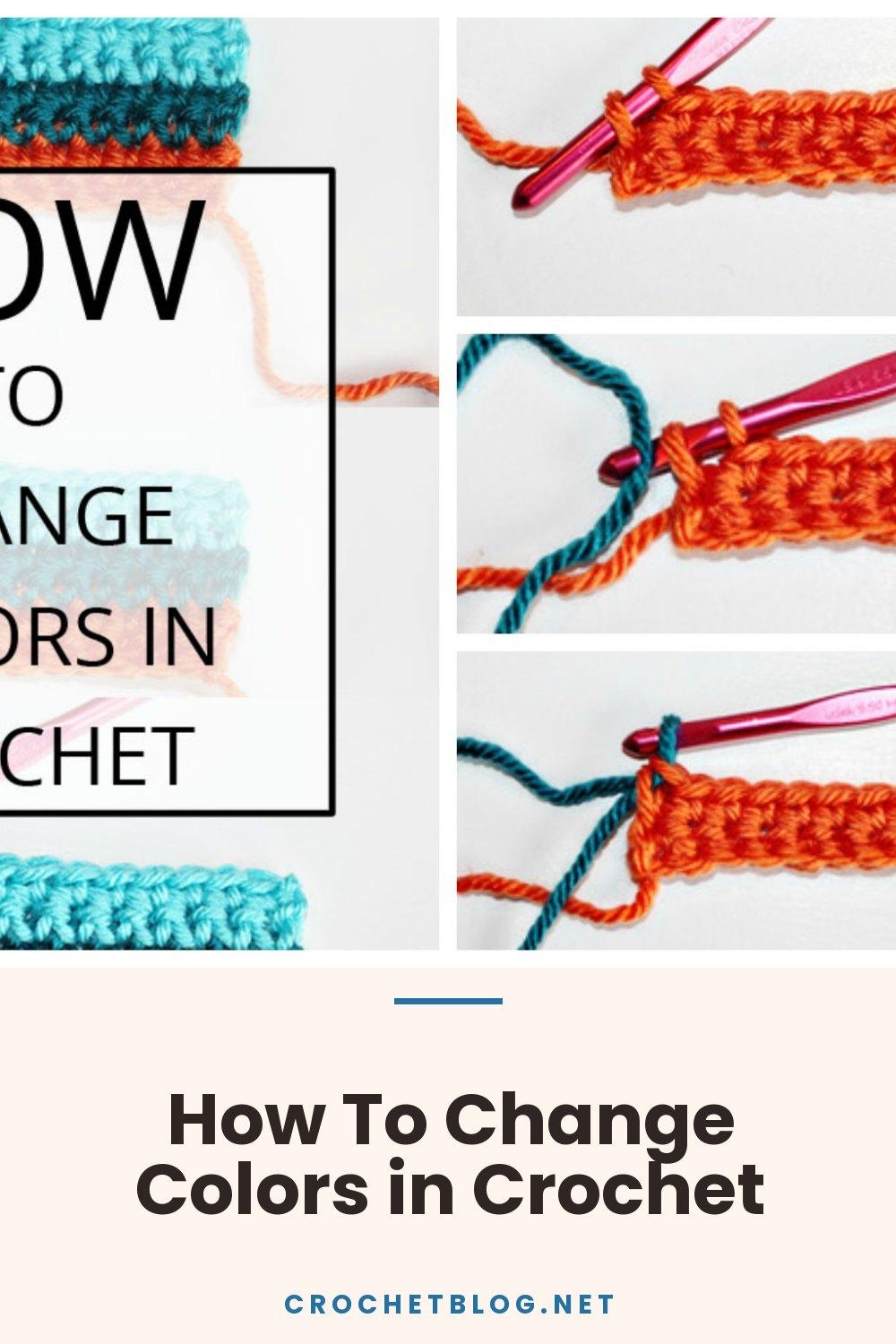 How To Change Colors in Crochet