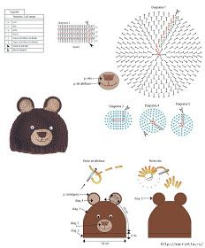 how to crochet a baby bear hat