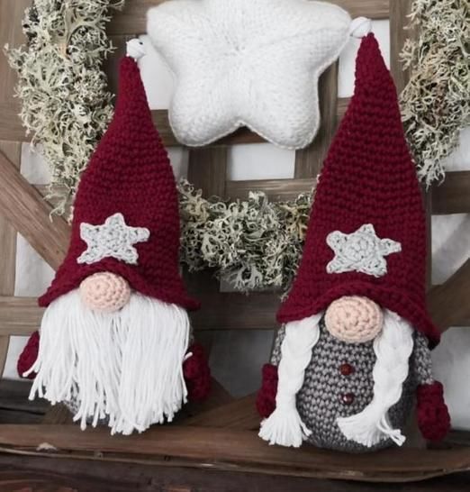how to crochet a christmas gnome 2