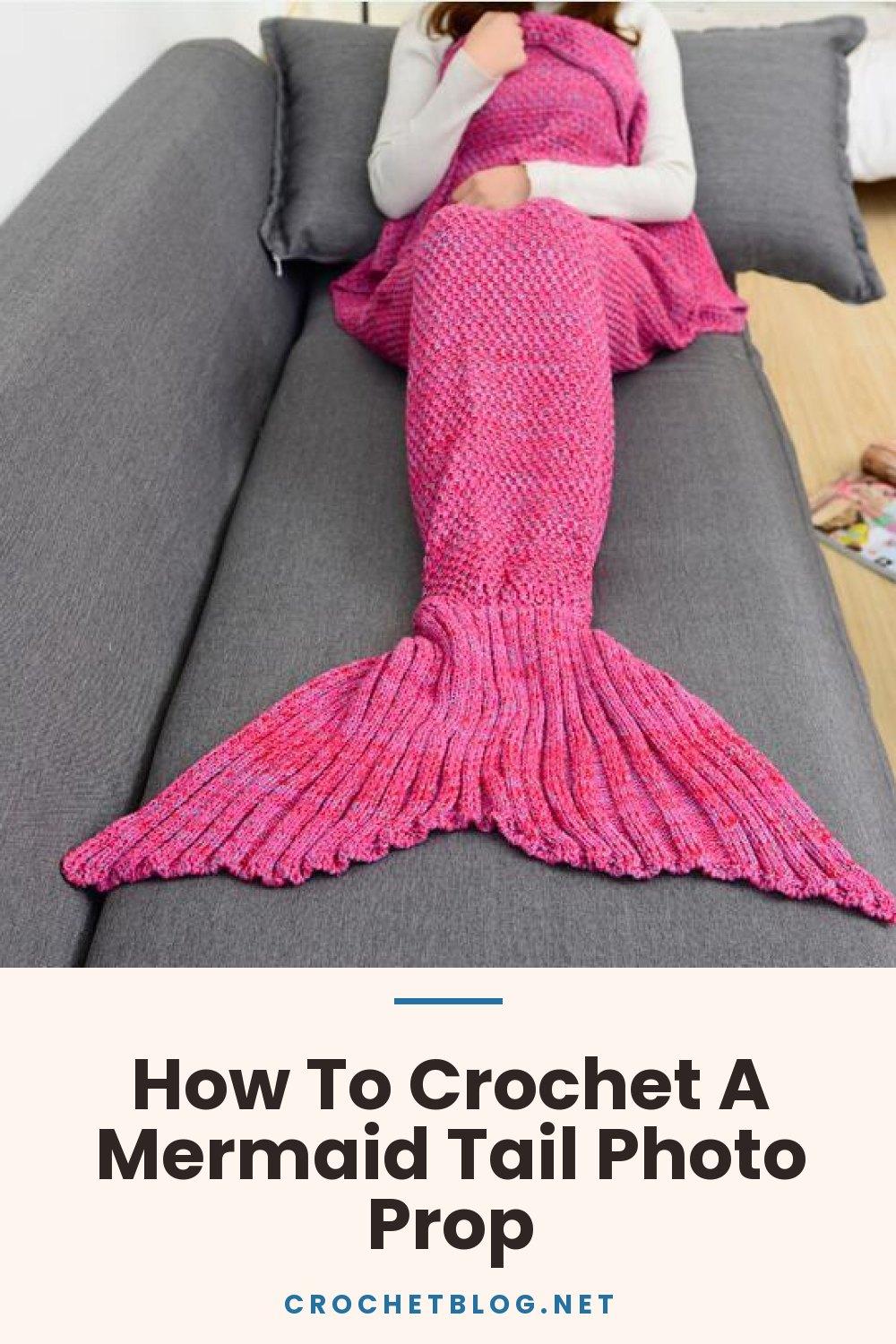 How To Crochet A Mermaid Tail Photo Prop
