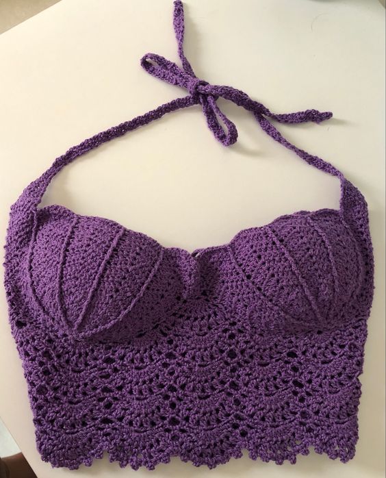 how to crochet a mermaid top 3