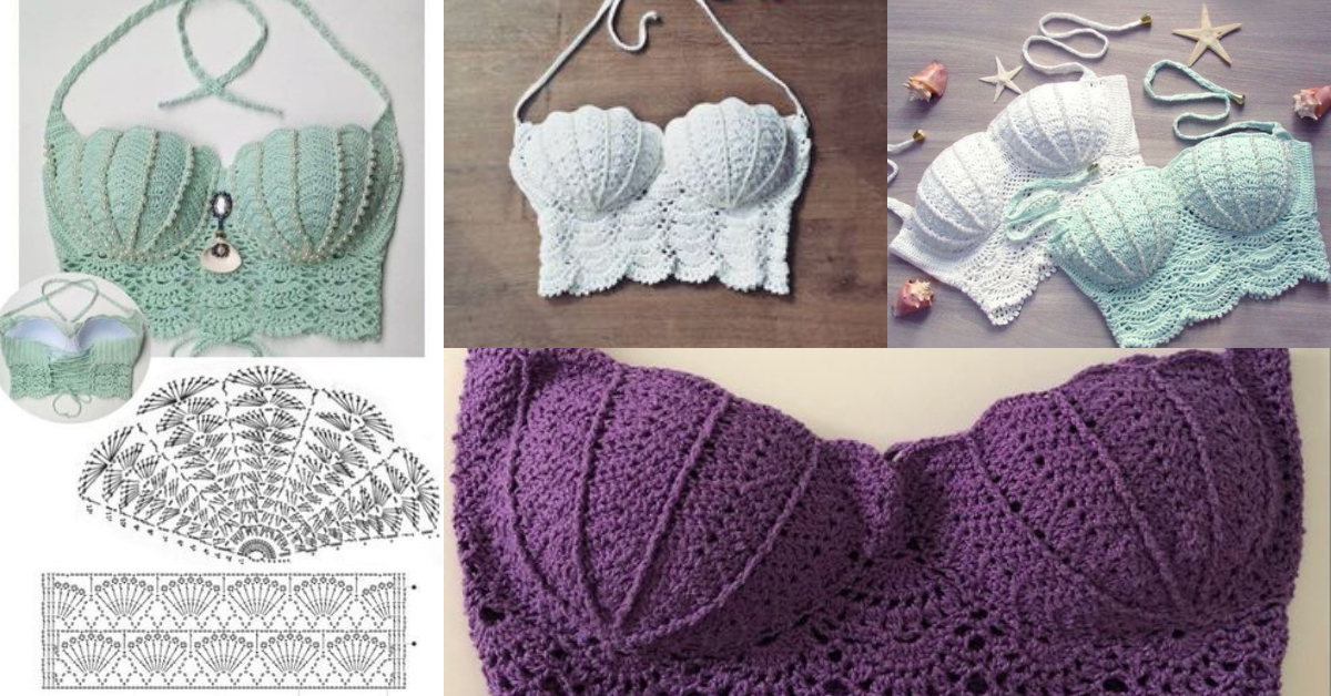 How To Crochet A Mermaid Top