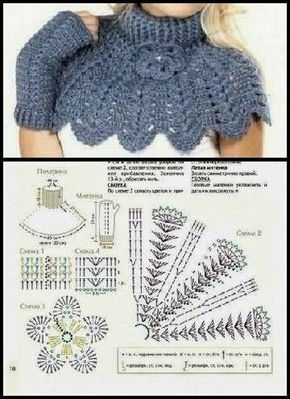 how to crochet a neck warme ripple 1