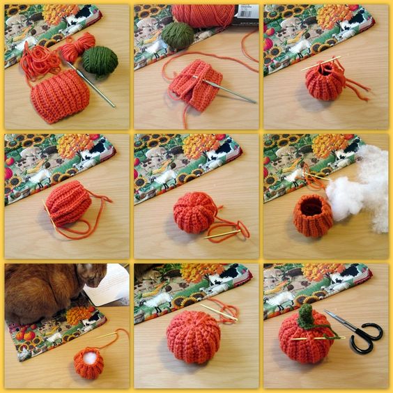 how to crochet a pumpkin 6