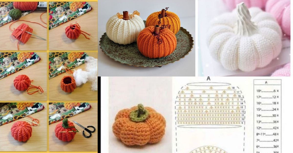 how to crochet a pumpkin