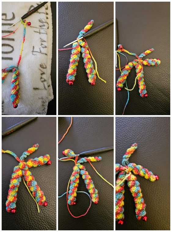 how to crochet a worry worm 5