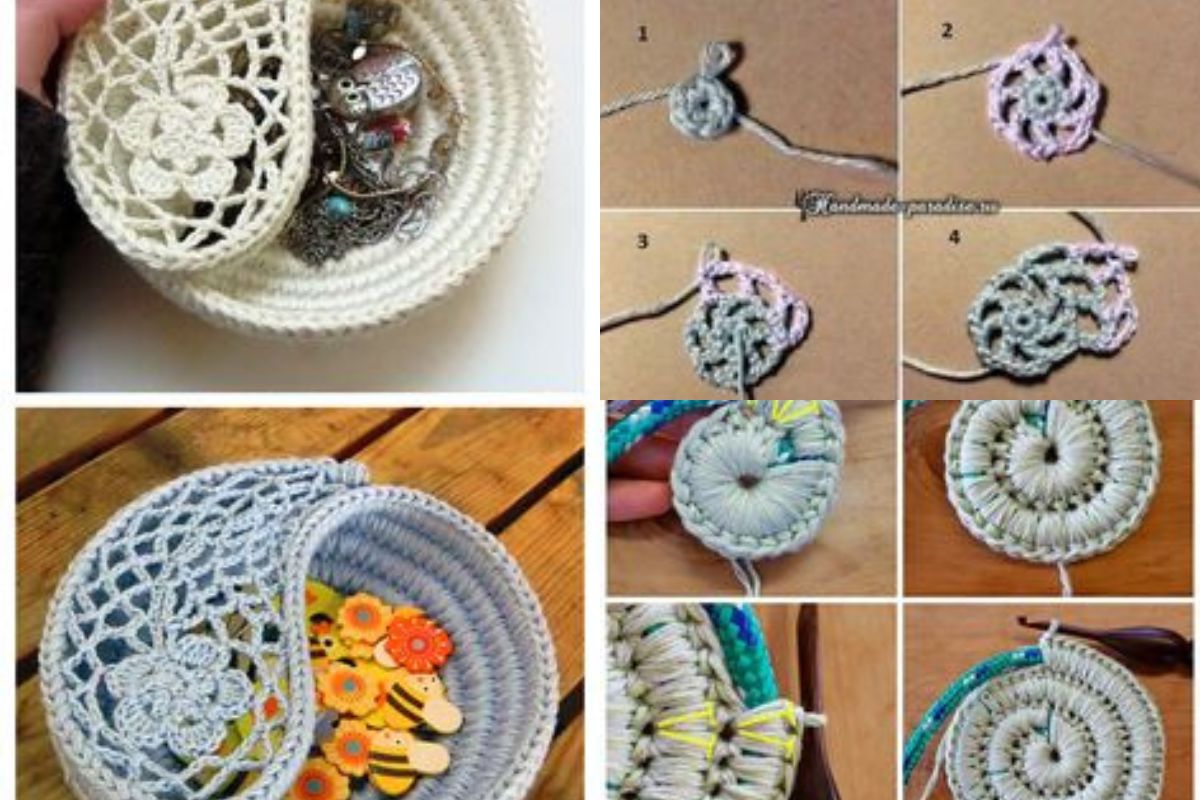 how to crochet a yin yang dish 1