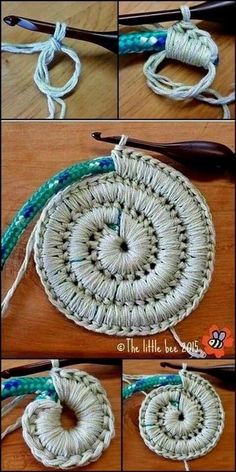 how to crochet a yin yang dish 7