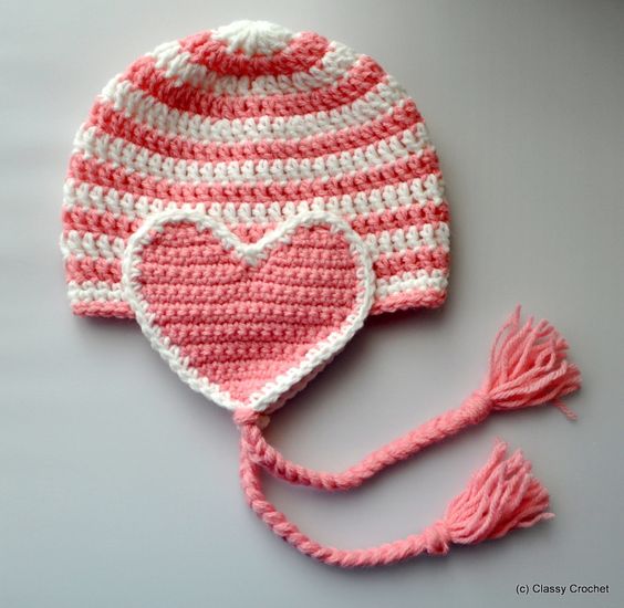 how to crochet an earflap hat 6