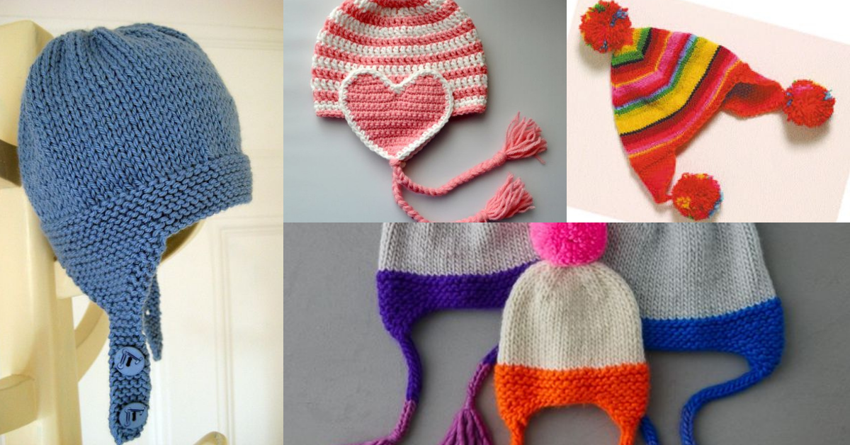 how to crochet an earflap hat