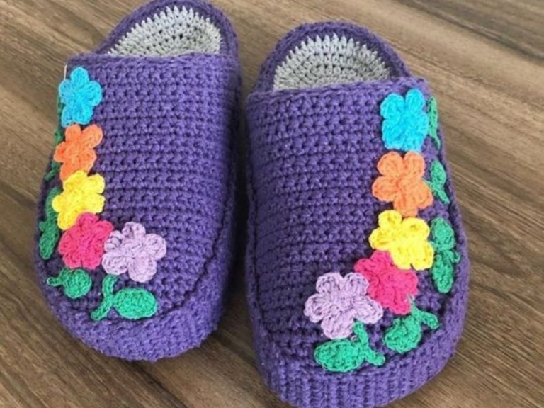 How To Crochet Crocs Slippers