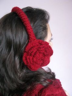 how to crochet cute earmuffs 4