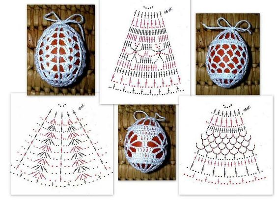 how to crochet easter eggs 1