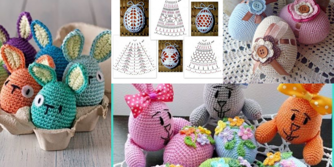 how to crochet easter eggs