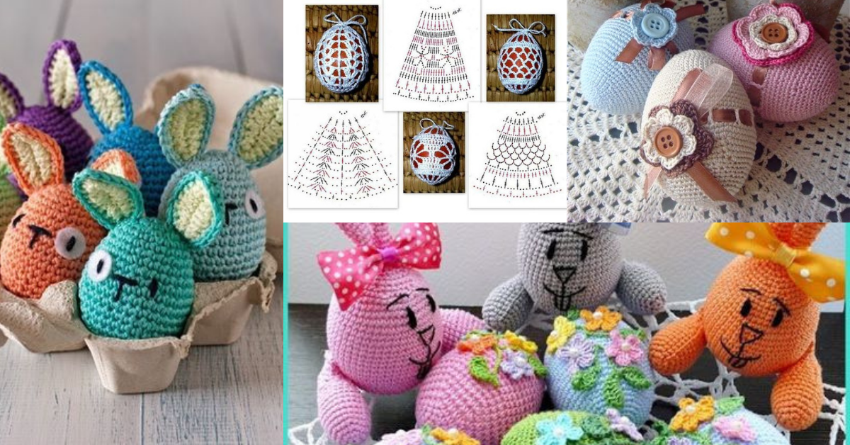 how to crochet easter eggs