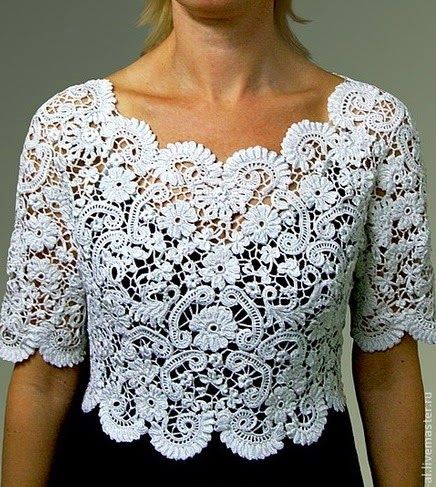 how to crochet irish lace 3