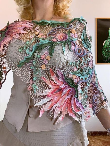 how to crochet irish lace 5