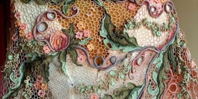 how to crochet irish lace 9