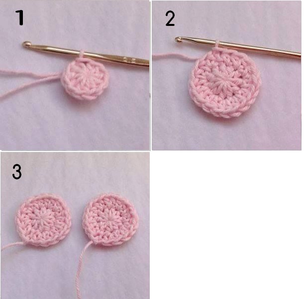 how to crochet little birds 2