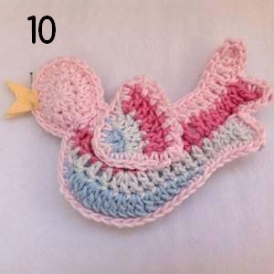 how to crochet little birds 7
