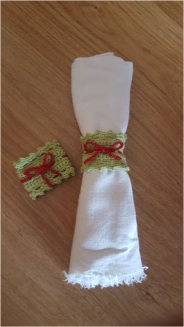 how to crochet napkin rings 10