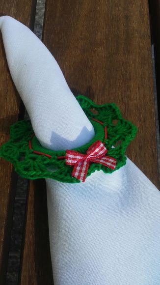 how to crochet napkin rings 2