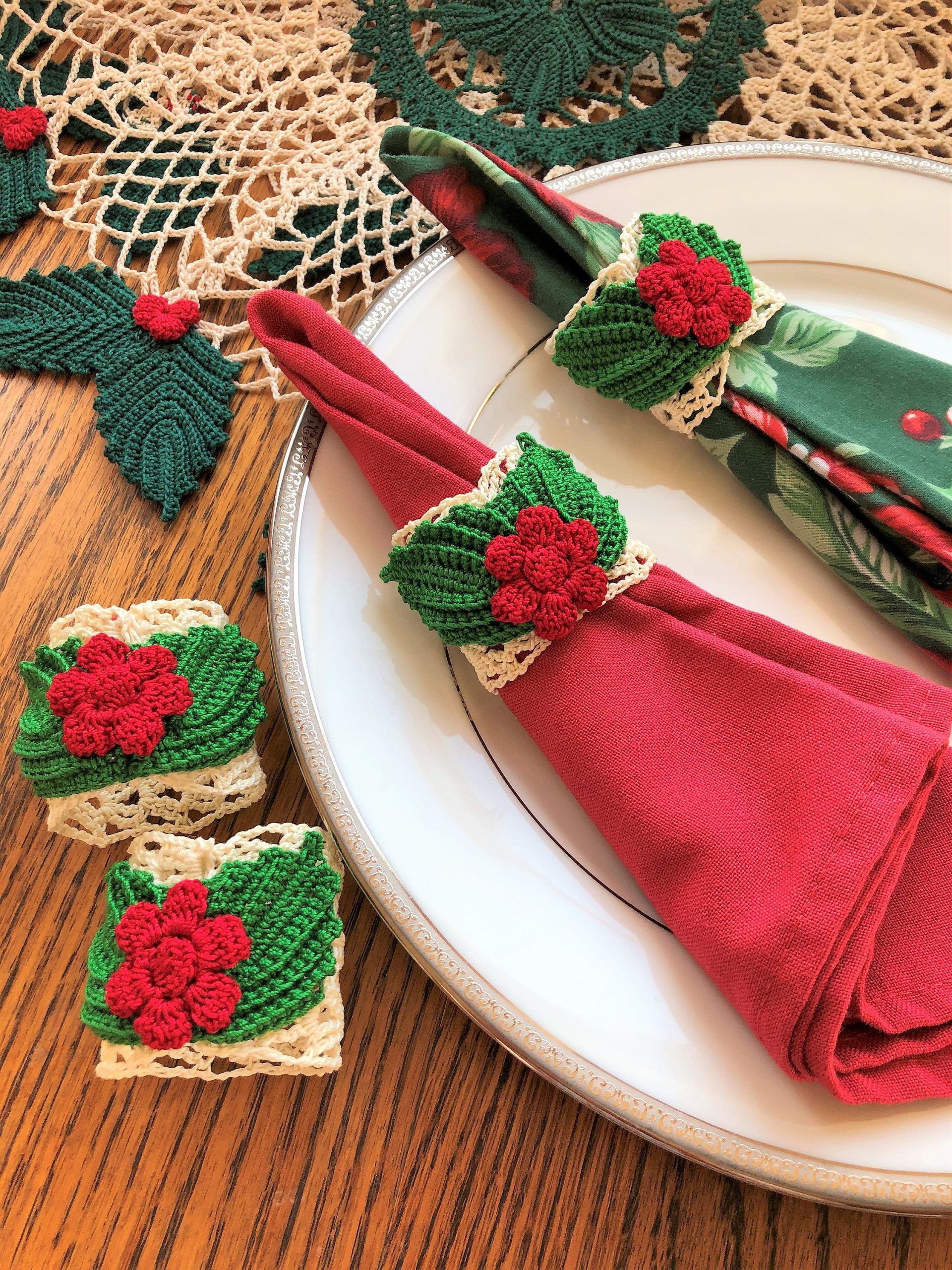 how to crochet napkin rings 5 scaled