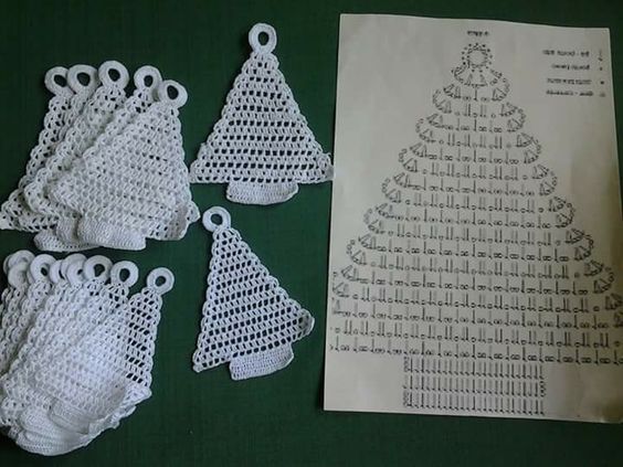 how to crochet pine tree 6