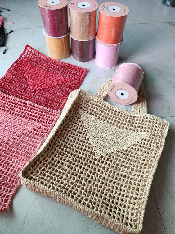 how to crochet prada bag step by step