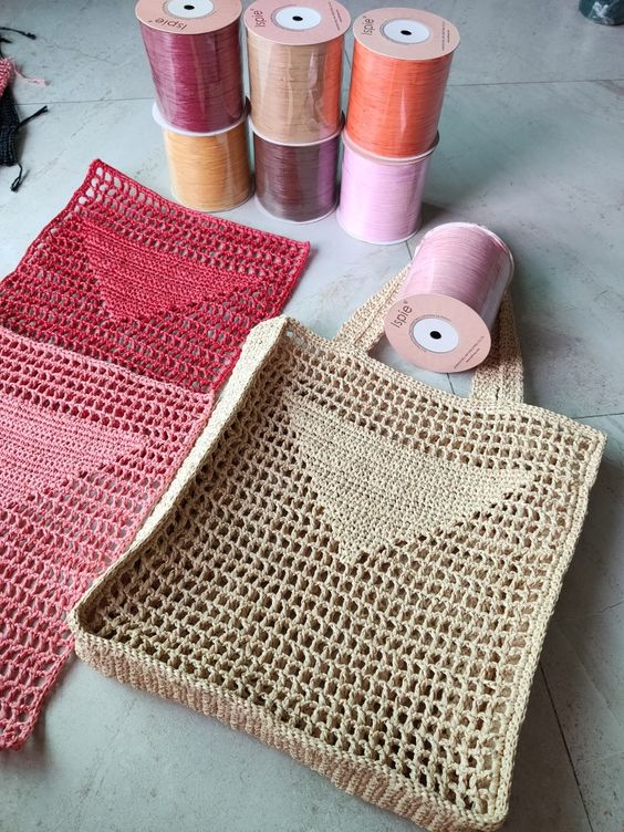 Diy prada discount crochet bag