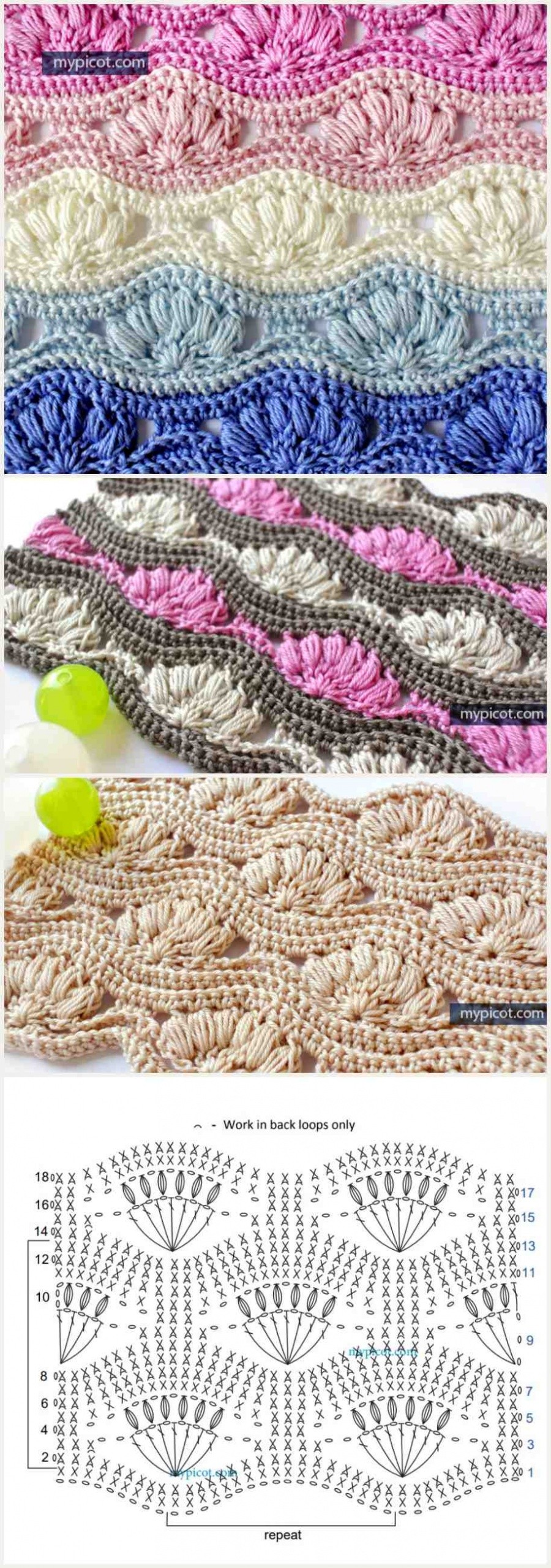 how to crochet stitch step by step 2