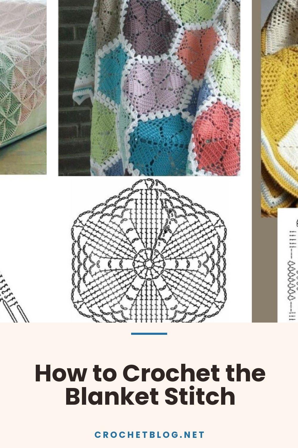 How to Crochet the Blanket Stitch
