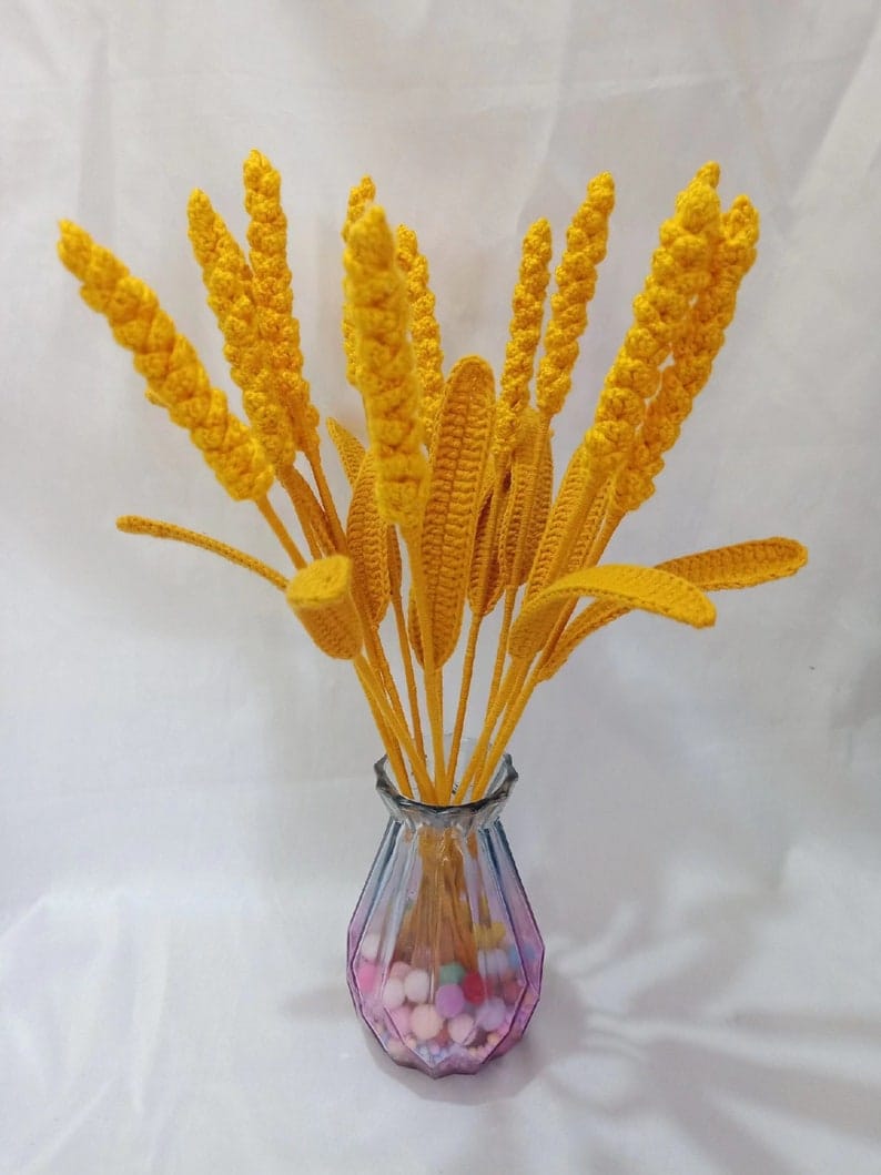 how to crochet wheat